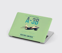 Thumbnail for A-3B Skywarrior design on light green MacBook case
