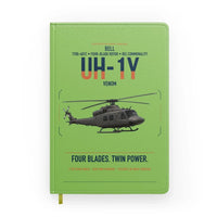Thumbnail for Bell UH-1Y Venom design on light green notebook