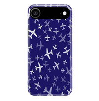 Thumbnail for Different Sizes Seamless Airplanes iPhone Case - view 4