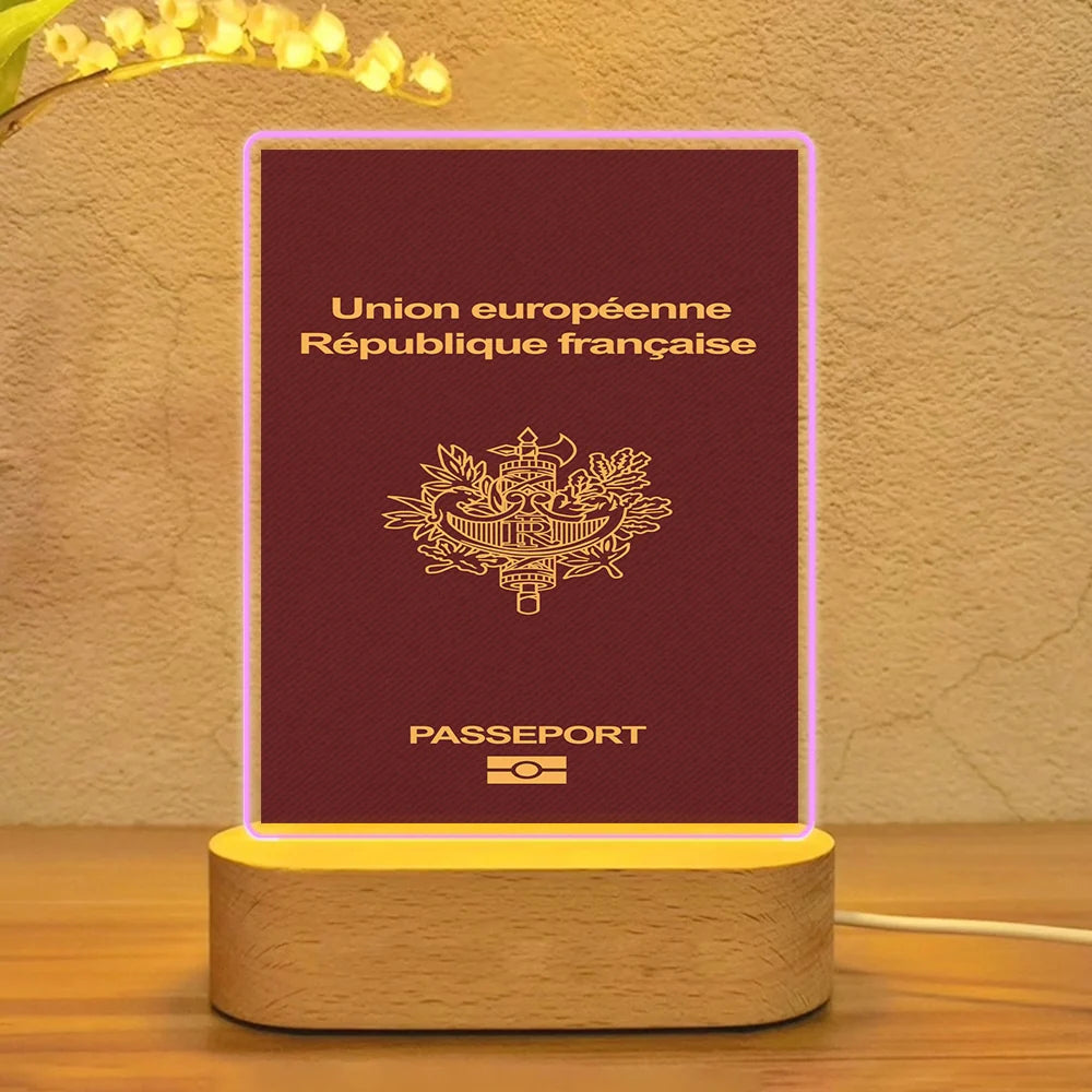 French Passport Lamp - view 4