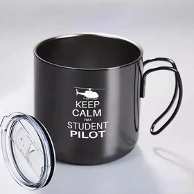 Student Pilot (Helicopter) Stainless Steel Travel, Car & Beer Mugs