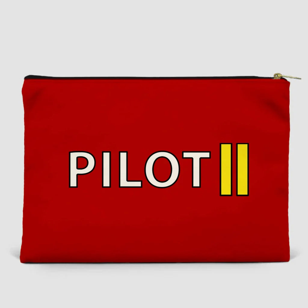 Pilot & Stripes Zipper Pouch - view 4