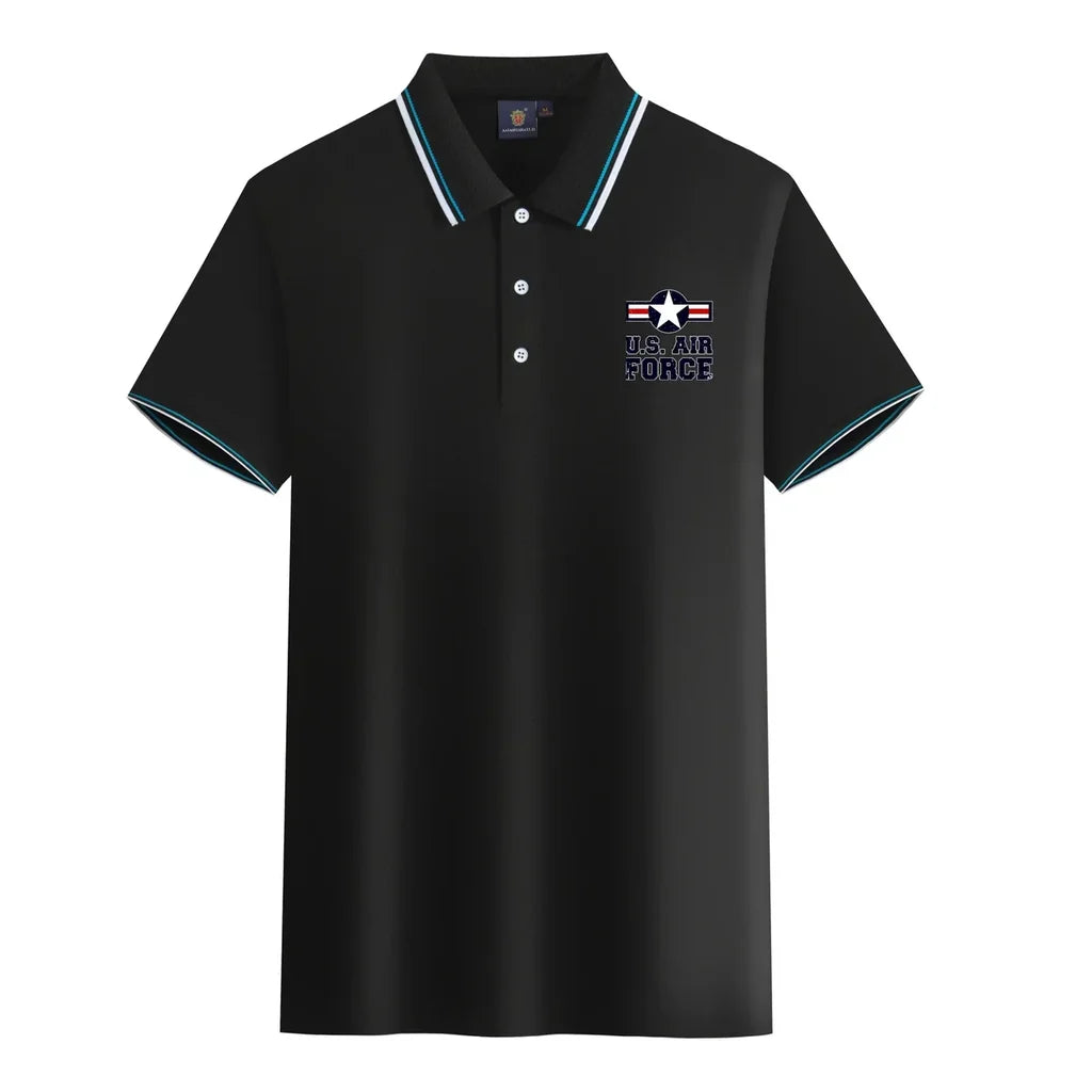 Customisable US Air Force Polo Shirt - view 4