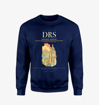 Thumbnail for Dresden Airport (DRS) design on navy blue sweatshirt