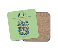 Thumbnail for Foz do Iguaçu International Airport (IGU) design on light green 1 piece coaster
