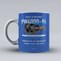 Thumbnail for Mug design on blue pw4000 94