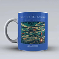 Thumbnail for VINTAGE G4150 - The Fog Field Landing - Ceramic Mug design on blue