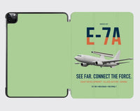 Thumbnail for E-7A Wedgetail design on light green ipad tablet case
