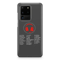Thumbnail for Aviation Alphabet Samsung Case - view 4