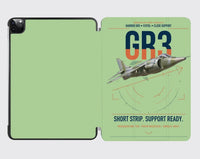 Thumbnail for Hawker Siddeley Harrier GR3 design on light green ipad tablet case