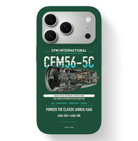 Thumbnail for CFM56-5C Case design on dark green iphone case