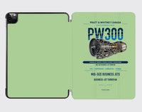 Thumbnail for PW300 design on light green ipad tablet case