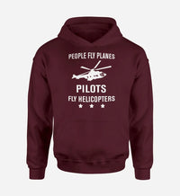 Thumbnail for People Fly Planes Pilots Fly Hoodie - view 4