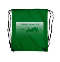 Thumbnail for Airbus A350 Drawstring Bag - view 4