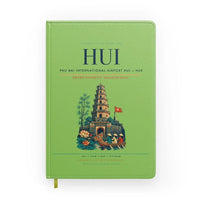 Thumbnail for Phu Bai International Airport (HUI) design on light green notebook