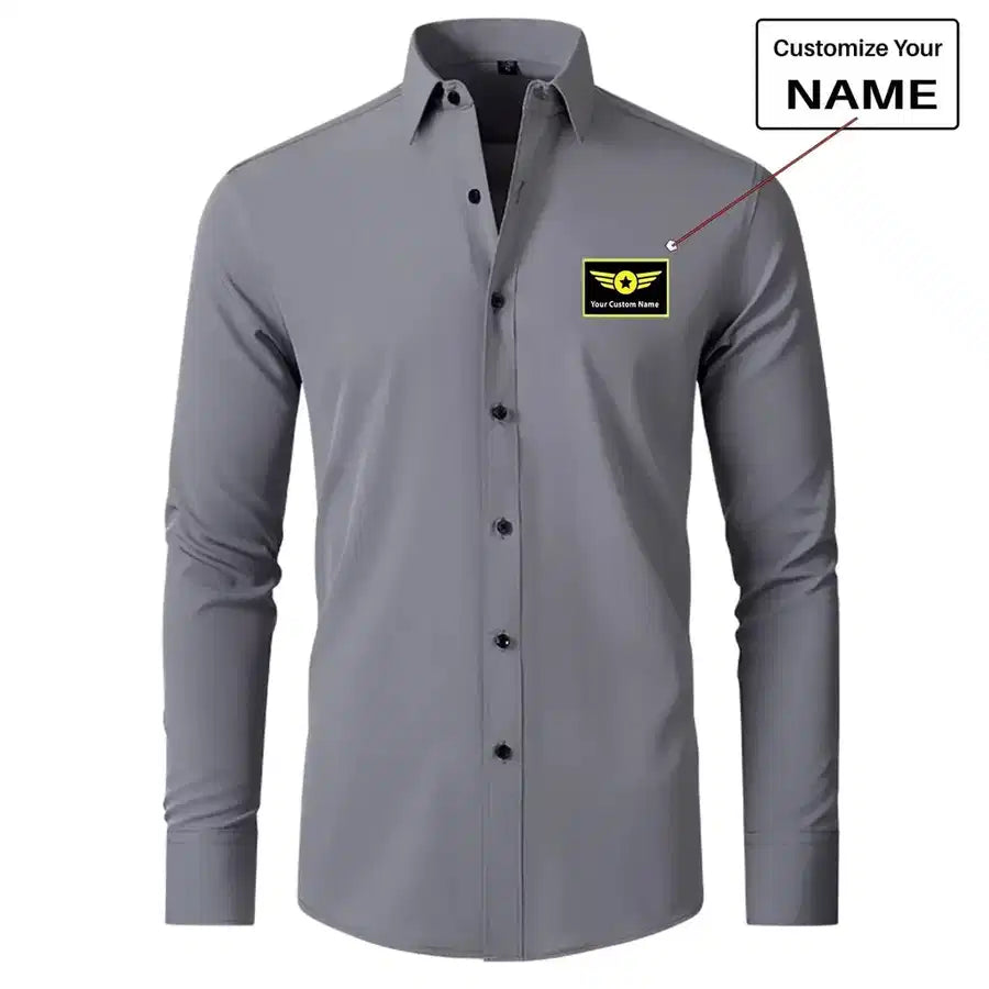Customisable Name Long Sleeve Shirt - view 4
