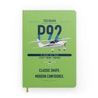 Thumbnail for Tecnam P92 Echo MkII design on light green notebook