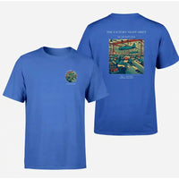 Thumbnail for VINTAGE G4502 - The Factory Night Shift - Double-Side T-Shirt design on blue double side t shirt