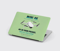 Thumbnail for DJI Mini 4K design on light green MacBook case