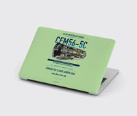Thumbnail for CFM56-5C design on light green MacBook case