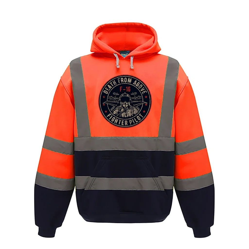 Fighter Jet 16 - Death Hoodie - view 4