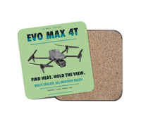 Thumbnail for Autel EVO Max 4T design on light green 1 piece coaster