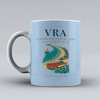 Thumbnail for Juan Gualberto Gómez Airport (VRA) airport code design on light blue ceramic mug