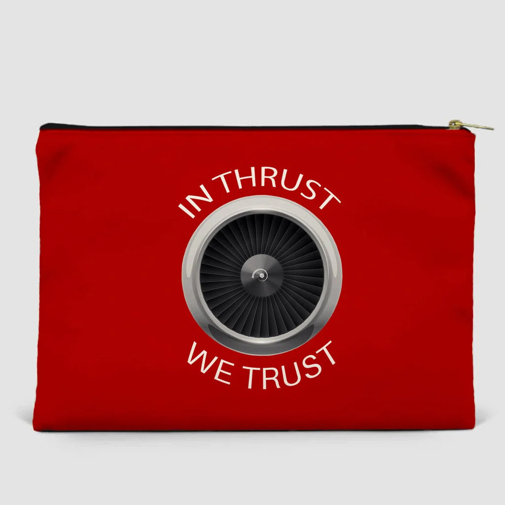 Thrust We Trust Zipper Pouch - view 4