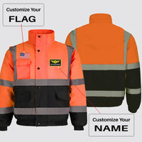 Thumbnail for Customisable Flag & Name Winter Jacket - view 4