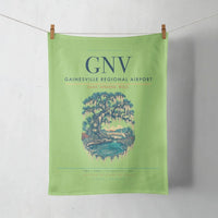 Thumbnail for Gainesville Regional Airport (GNV) design on light green towel
