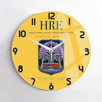 Thumbnail for Robert Gabriel Mugabe International Airport (HRE) design on yellow no frame wall clock
