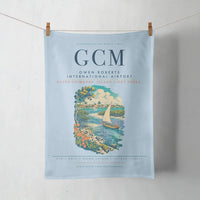 Thumbnail for Owen Roberts International Airport (GCM) design on light blue towel