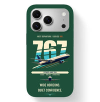 Thumbnail for Boeing 767-300ER design on dark green magsafe iphone case