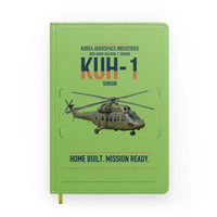 Thumbnail for Korea Aerospace Industries KUH-1 Surion design on light green notebook
