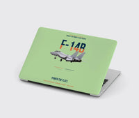 Thumbnail for F-14B Tomcat Power The Fleet design on light green MacBook case