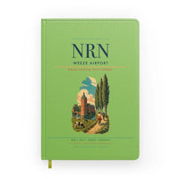 Thumbnail for Weeze Airport (NRN) design on light green notebook