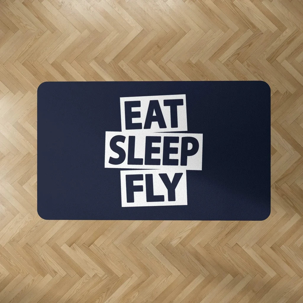 Eat Sleep Fly Floor Mat - view 4