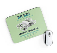Thumbnail for DJI Neo design on light green rectangle mouse pad