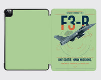 Thumbnail for Dassault Rafale C — F3-R standard design on light green ipad tablet case