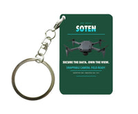 Thumbnail for ACSL SOTEN Key Chain design on dark green key chain