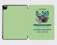 Thumbnail for O-360 design on light green ipad tablet case