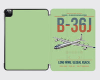 Thumbnail for B-36J Peacemaker design on light green ipad tablet case