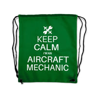 Thumbnail for Aircraft Mechanic Drawstring Bag - view 4