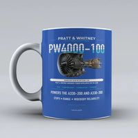 Thumbnail for Mug design on blue pw4000 100