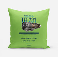 Thumbnail for TFE731 design on light green pillow