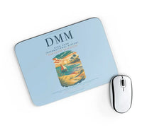 Thumbnail for King Fahd International Airport (DMM) design on light blue rectangle mouse pad