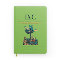 Thumbnail for Shaheed Bhagat Singh International Airport (IXC) design on light green notebook