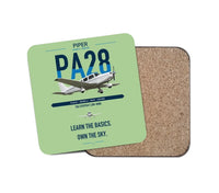 Thumbnail for Piper PA-28-181 Archer LX design on light green 1 piece coaster