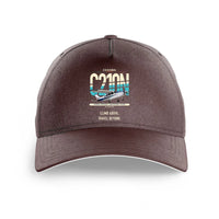 Thumbnail for Cessna T210N Centurion design on brown printed hat
