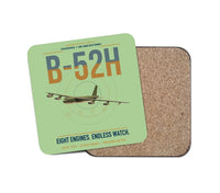 Thumbnail for B-52H Stratofortress design on light green 1 piece coaster